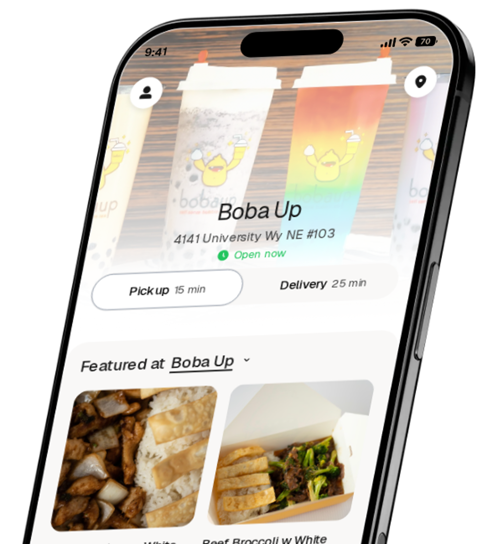 Boba Up app preview