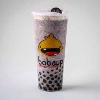 Taro Oreo Slush w/ Boba & Cheese Foam